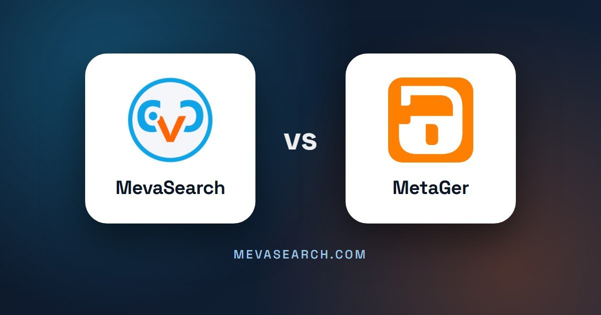 MevaSearch ou MetaGer ? Comparatif de deux moteurs européens sans publicité